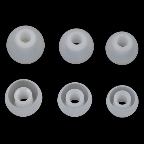 6 pairs/2*(S+M+L) universal in-ear earphone headphoe earbuds silicone rubber·:J - Picture 5 of 8