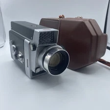 Kodak Zoom 8 Reflex Camera F/1.9 Lens Automatic Vintage Leather Field Case