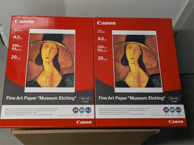 Canon Fine Art Fotopapier FA-ME1 DIN A3 Museum Etching