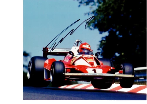 Niki Lauda Formula 1 Autographed Photos
