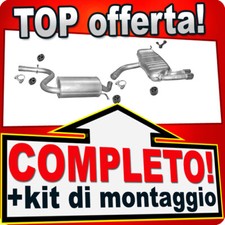 Scarico Completo per VW GOLF 6 VI e GOLF PLUS 1.4 TSI Marmitta