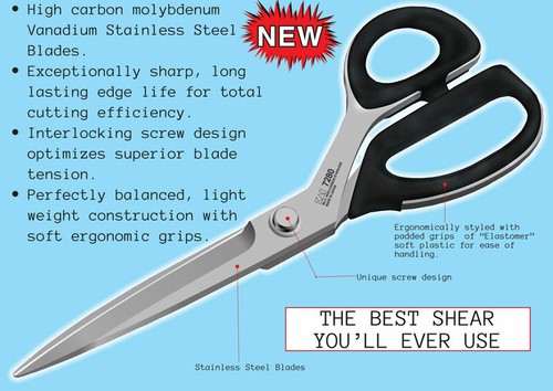 Galaxy Supply Inc. Industrial Grade Upholstery Shears, Scissors & Cutting Tools - Picture 14 of 14