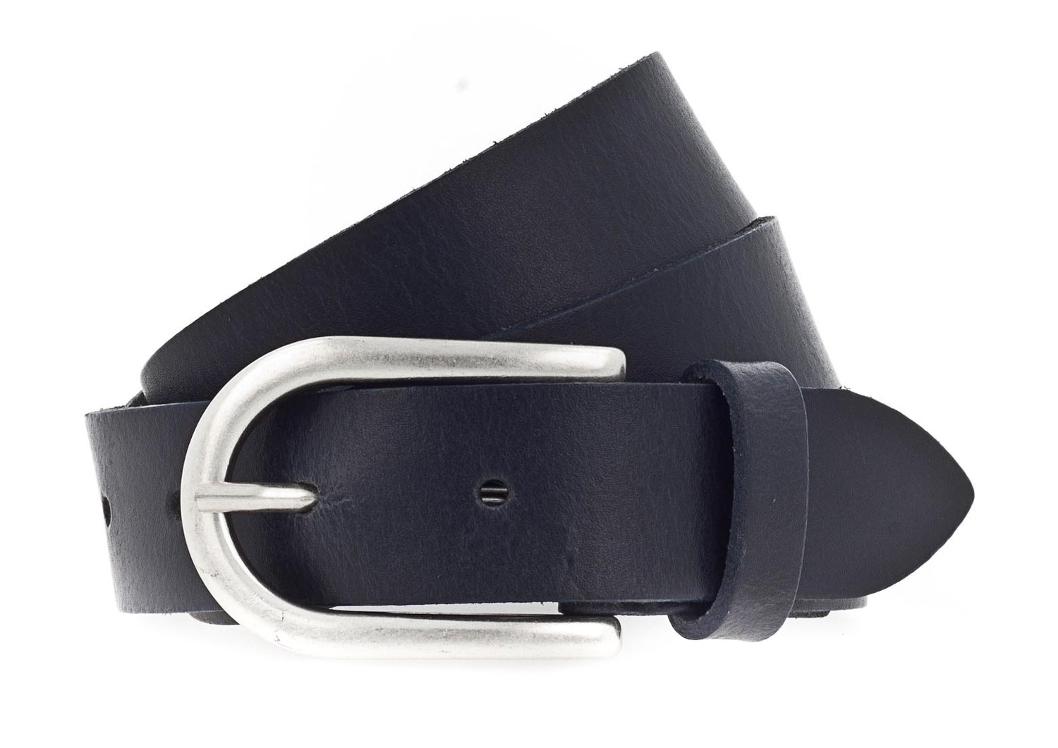 Vanzetti 30mm Leather Belt W85 Nightblue