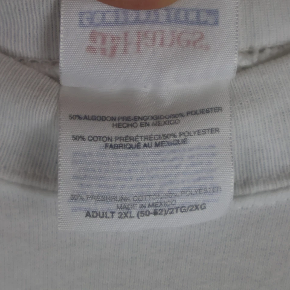 Sudadera Vintage Navidad Gatitos Cuello Redondo Blanca 2XL 27x29 Foto 4 de 4