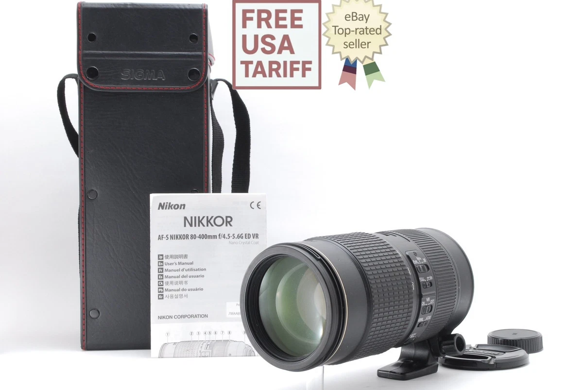 Nikon NIKKOR AF-S Camera Lenses 80-400mm Focal for sale | eBay