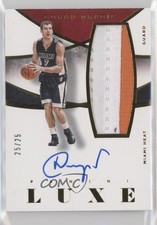2014-15 Panini Luxe Memorabilia Auto Prime 25/25 Goran Dragic #M-GD Auto fm0