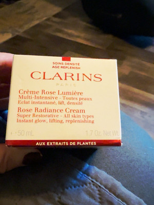 Clarins Age Replenish Rose Radiance Cream Lifting Glow 1.7 oz / 50 mL