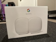 Google Nest Wifi Pro Wi-Fi 6E Router Mesh System Snow White GA03689-US