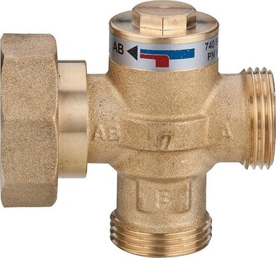 Ladeventil Easyflow Wood Typ 741 C,60 C,DN32(11/4)ÜWMxAG