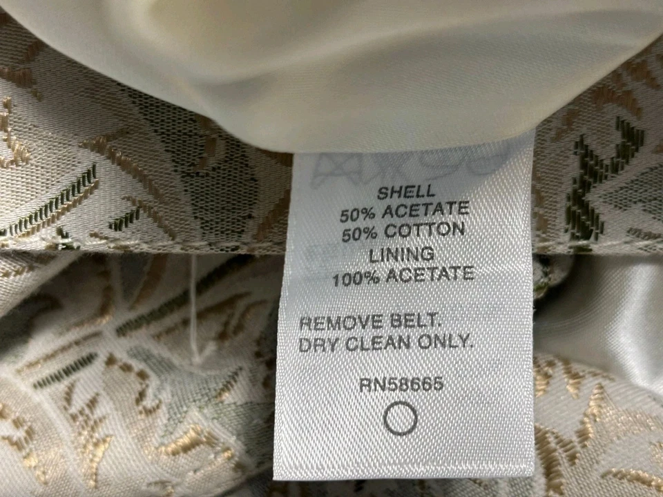 Chaqueta Blazer Classiques Entier Mujer Talla XSP Crema Tostado 2 Botones Mangas Largas Foto 4 de 4