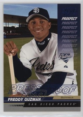 2005 Leaf Prospect Blue Press Proof /75 Freddy Guzman #218 sh7