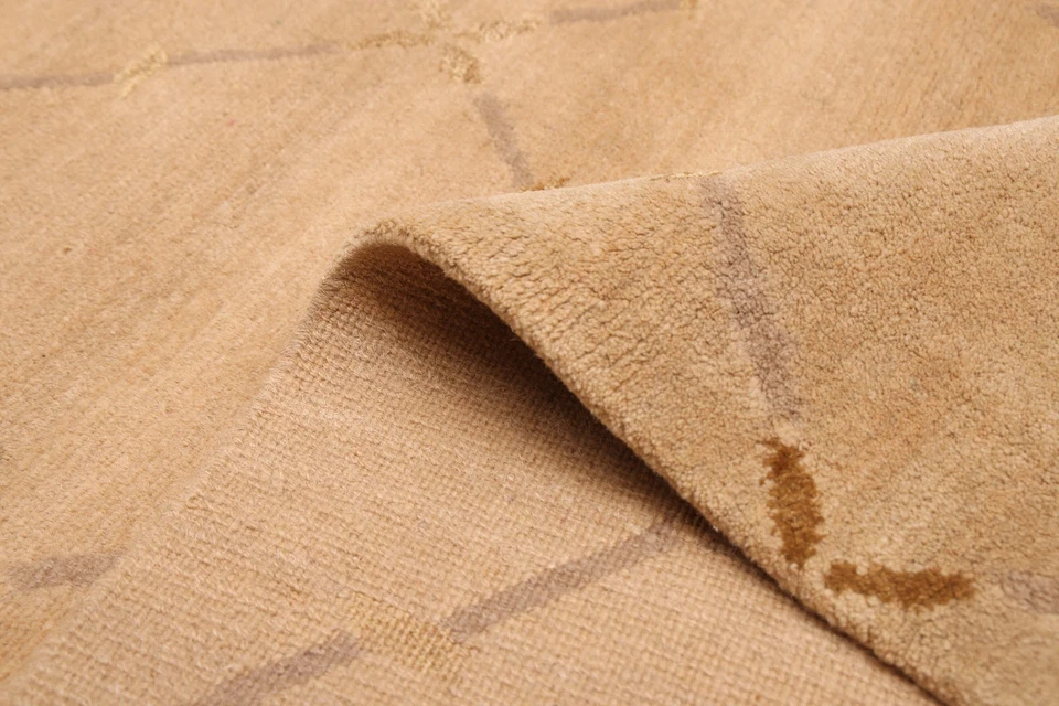 Hand-knotted Area Rug 3'4" x 4'8" Traditional Wool/Silk Oriental Carpet - Image 4 of 4