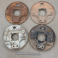 1939-1941 Ford Brake Backing Plate Set Front Rear Juice Hydraulic Hotrod