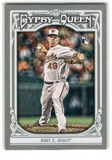 Dylan Bundy 2013 Topps Gypsy Queen Baseball #41 Baltimore Orioles Rookie RC