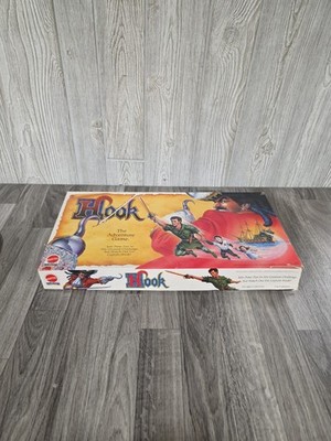 Hook The Adventure Game Vtg 1991  99.9% COMPLETE In Box