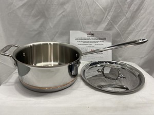 All Clad Copper Core 4 Qt Sauce Pan | eBay