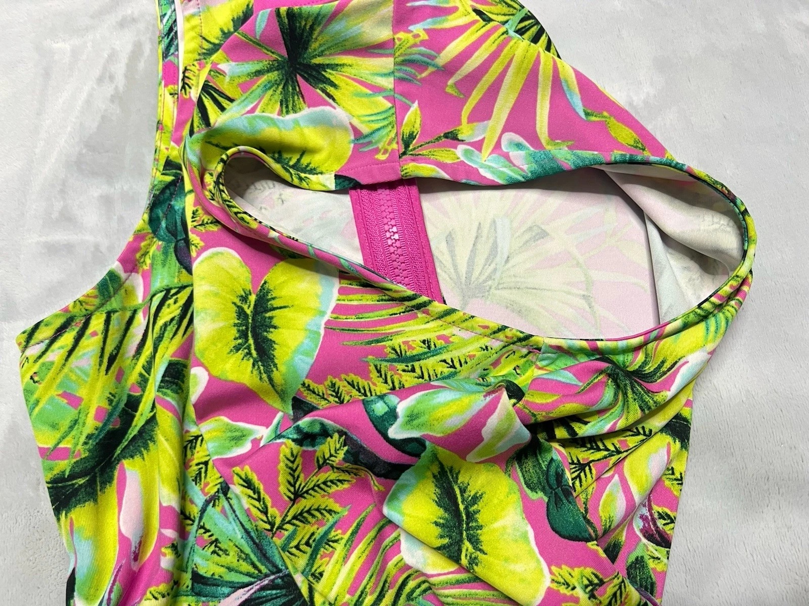 PALM ANGELS Abito donna Tommy Bahama Golf Island Zone Aubrey quarto zip L con tasche