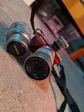 olympus digital camera with lenses