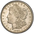 1921-D PCGS AU53 Morgan Silver Dollar w/ Nice Original Surfaces & Natural Color