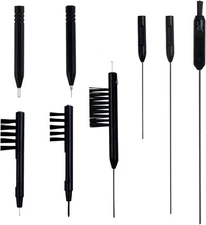 8 PCS Hearing Aid Cleaning Tools Equipment Kits Cleaning... 