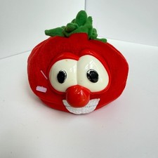 VeggieTales Bob the Tomato Plush Unisex Small Red Vintage 1998 Toy Gund