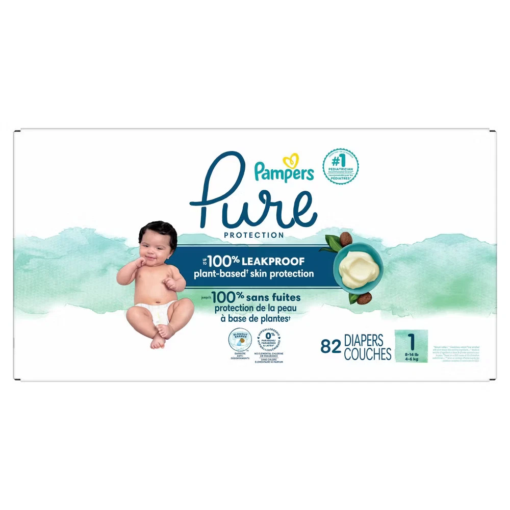 Pampers Pure Protection Diapers Super Pack
Opens in a new window or tab
