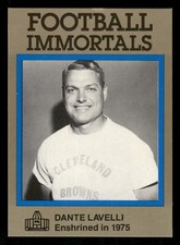 1985-88 Football Immortals #67 Dante Lavelli