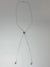 12K Gold Plated Stainless Steel Love 3 Heart Charm Necklace Adjustable Length