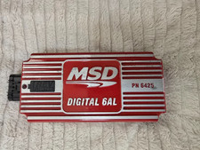 Msd 6425 Digital 6al Ignition Control Module Box With Built In Rev Limiter