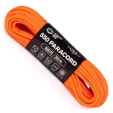 Neon Orange Cord Rope For Flower Pots Paracord Bracelets Emergency Use