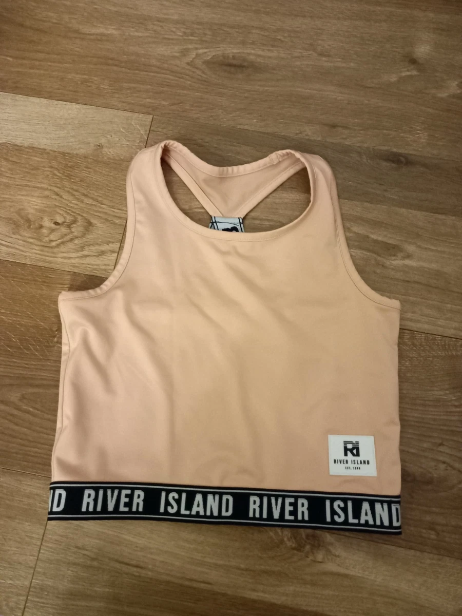 T-shirt Blanc Perlé River Island Fille 11-12 Ans – Neuf Avec étiquettes, Idéal Anniversaire