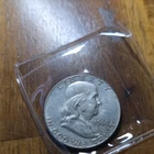 1960 Franklin Half Dollar 90% Silver US Coin Circulated Liberty Bell