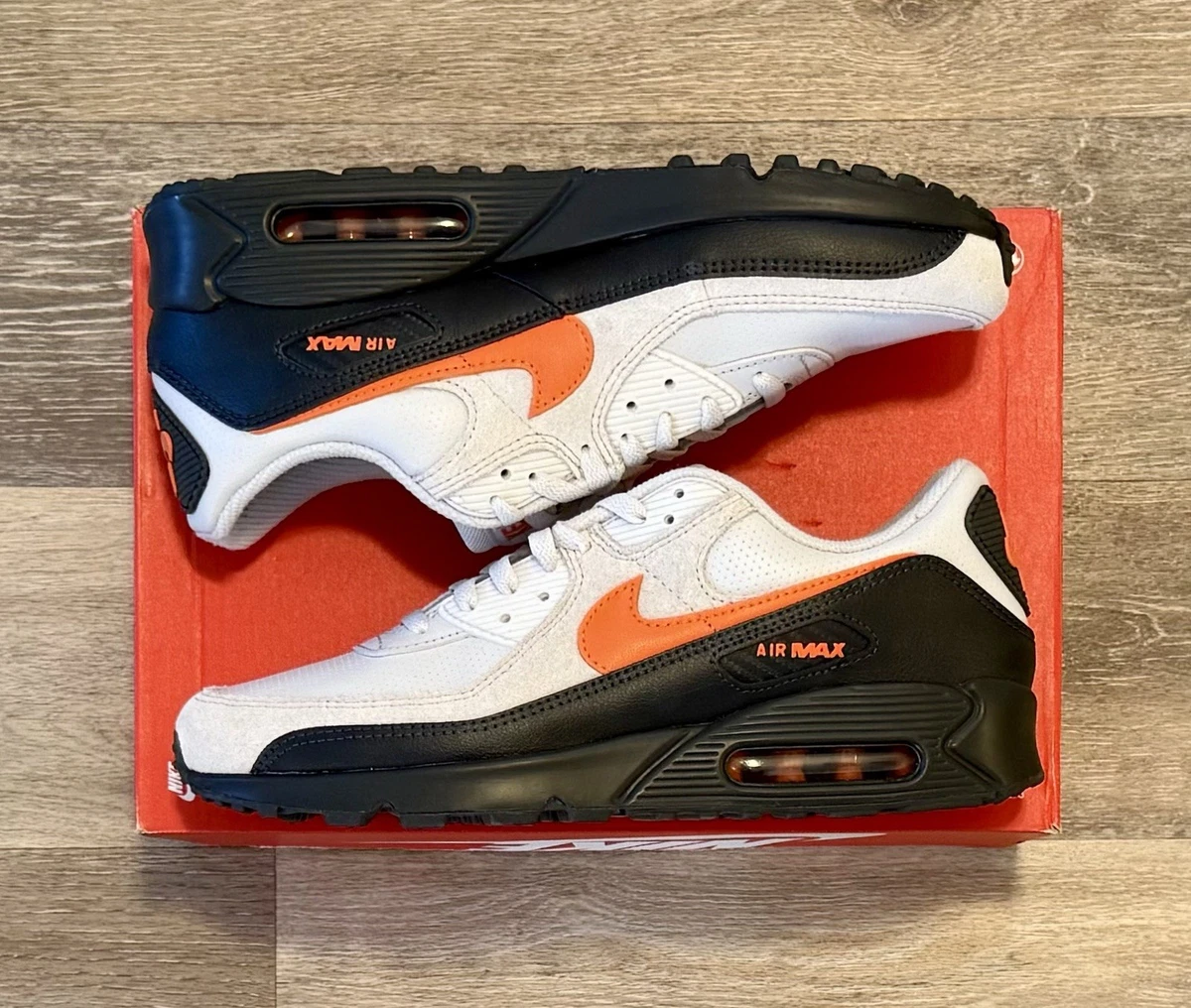 Nike Air Max 90 'Racing Pack - Vast Grey Total Orange' IF0670-003