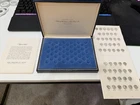 States Of The Union Sterling Silver Mini Coin Set 1969 First Edition 50 Coins