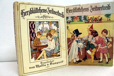 Herzblättchen Zeitvertreib. Band 72. Ein Jahrbuch für die Kinderwelt, mit vielen