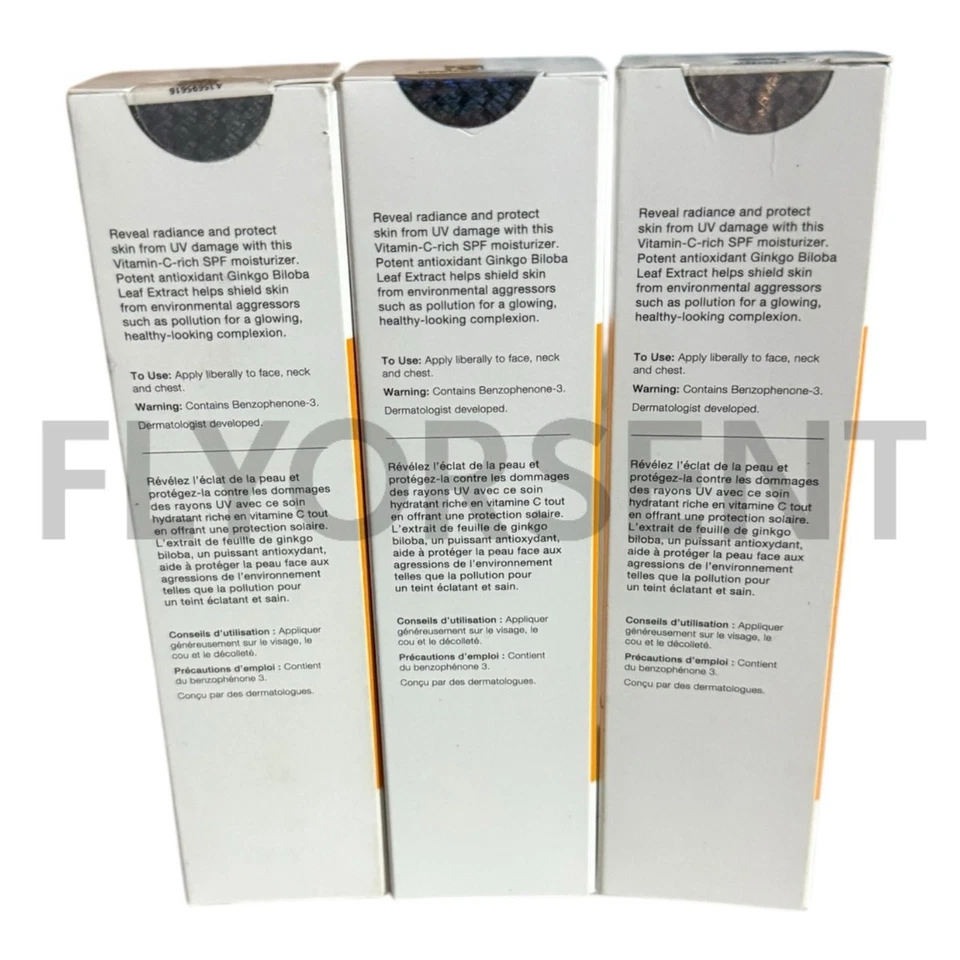 X3 MURAD ESSENTIAL C DAY HIDRATY SPF 30, 1,7 oz/50 ml Novo na caixa EXP - Imagem 2 de 2
