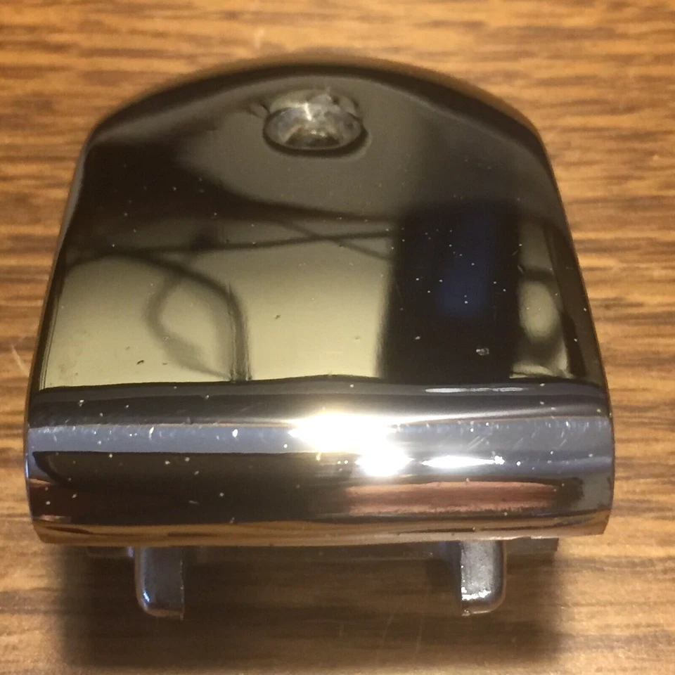 1963 1964 1965 FORD FALCON HARDTOP & CONVERTIBLE CHROME CENTER SUN VISOR BRACKET — 第 4/4 张图片