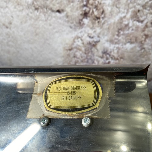 LESNEY MATCHBOX MODELS OF YESTERYEAR VC TRAY DAIMLER 1911 Silver Ashtray E9 - Picture 8 of 15