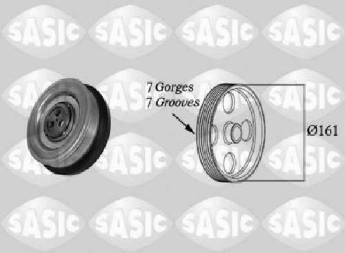 Original SASIC Riemenscheibe Kurbelwelle 2156057 für Ford - Bild 1 von 1