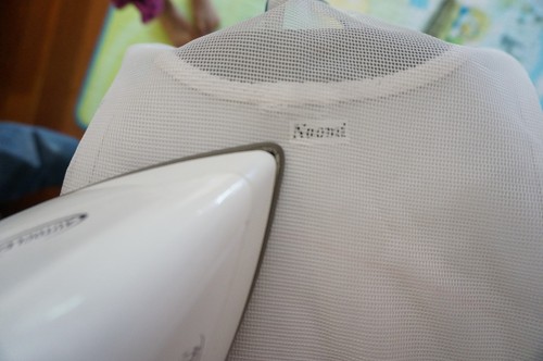 36 IRON ON Personalised Name Stickers Tag / Label for clothing, 2.2 X 0.9 CM - Picture 4 of 5