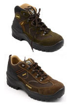 SCARPONI SCARPE SCARPA TREKKING GRISPORT ESCURSIONI CACCIA GRIGIA/OLIVA