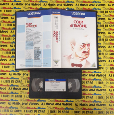 VHS film COLPI DI TIMONE DI RENZO LA ROSA IL TEATRO DI GILBERTO GOVI 1958 (F301)