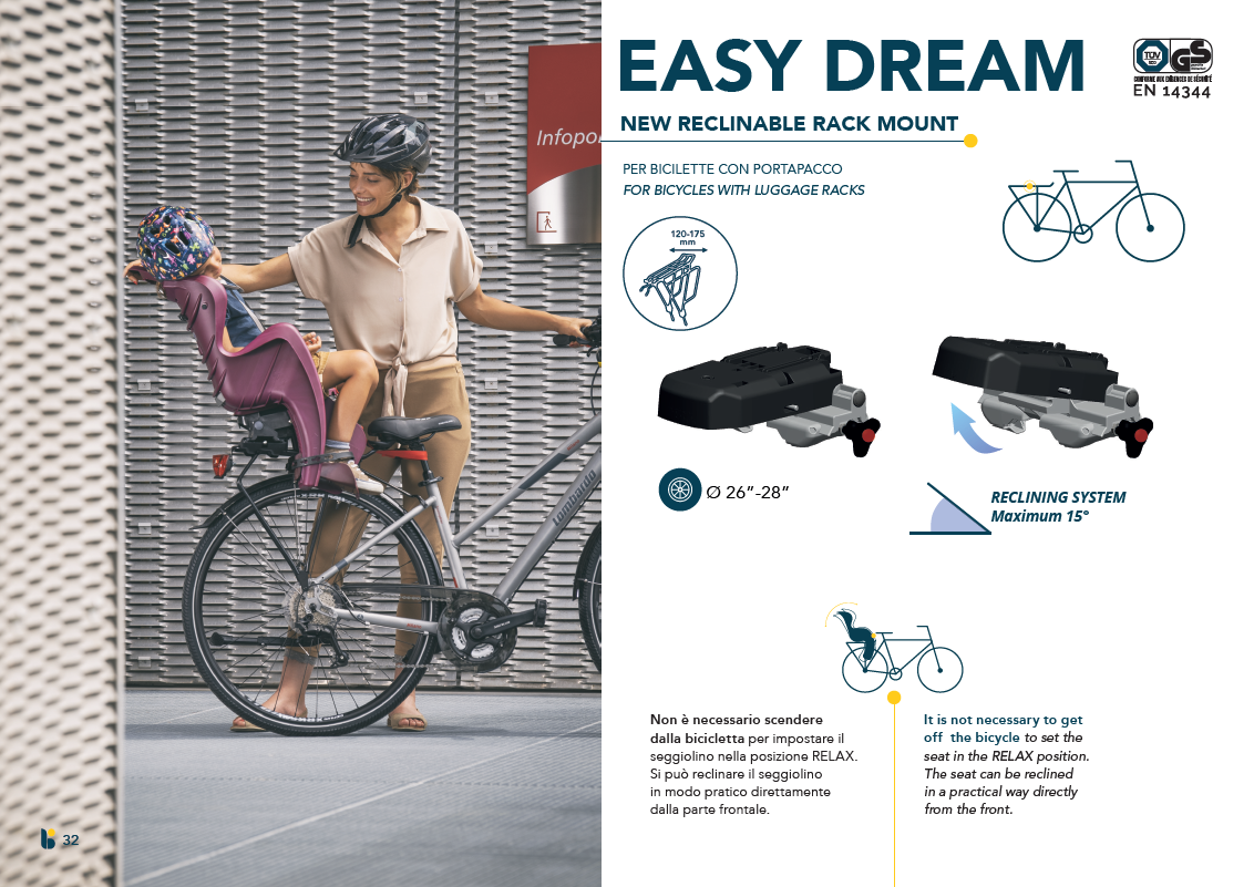 Seggiolino Bici Bici Con Due Ruote Davanti Seggiolino Bici