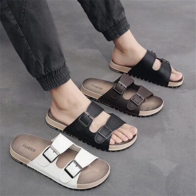 CZFEIYUE Herren Pantoletten Damen Gemütliche Hauslatschen Hausschlappen Schuhe Sandalen