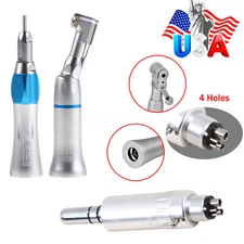 Dental Low Speed Handpiece Contra Angle/Straight/Air Motor 4 HOLE NSK Style SA