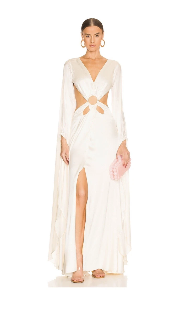 cult gaia jasmin gown white wedding dress size xs eBay
