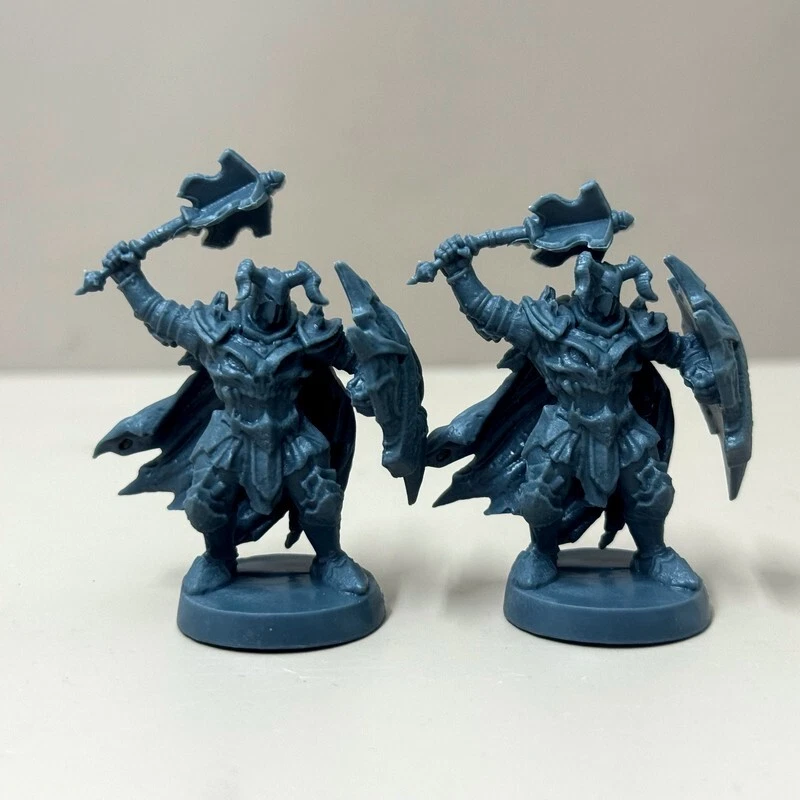 6pcs Withcher Dread Warriors Knight of Terror Heroquest Board Game Miniatures - Image 4 of 4