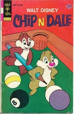WALT DISNEY CHIP N DALE #33 THE GIANTS HOPPER Gold Key 1975