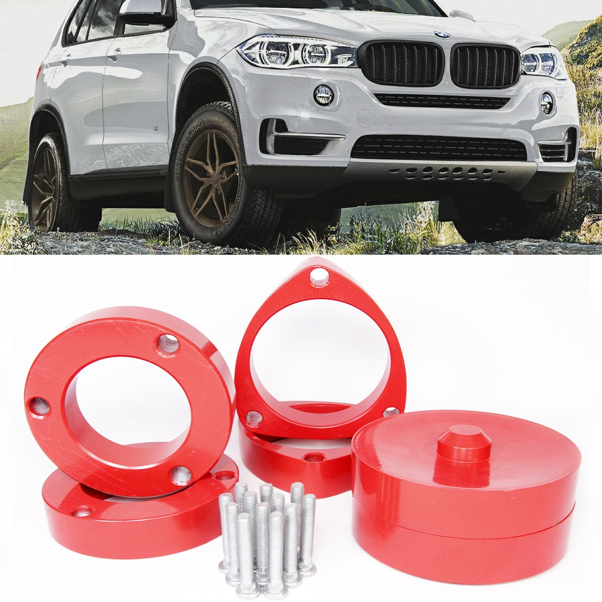 Lift Kit for BMW X5 F15 X6 F16 30mm Kit Strut Spacers Leveling