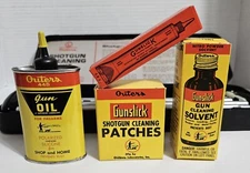 Vintage Outers Laboratories P-478 Gunslick 20 Gauge Shotgun Cleaning Kit 1960s